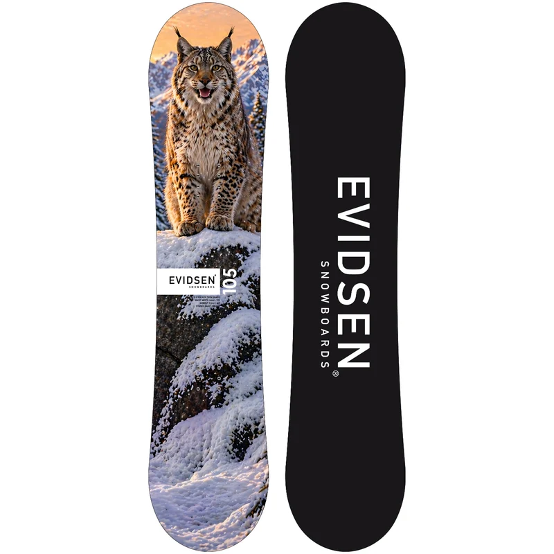 EVIDSEN SNOWBOARDS - Planche de Snowboard JUNIOR - Lynx - 105cm